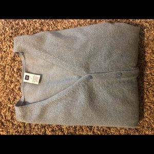 Gap Blue sweater - button up v-neck (cardigan)